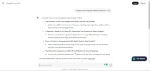 Prompt 1 - blog ideas