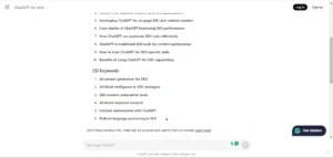 Prompt 2- KW reasearch