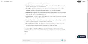 Prompt 2 - guest posting