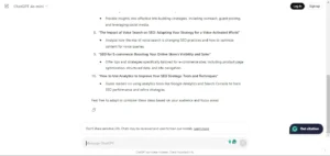 Prompt 3 - blog ideas