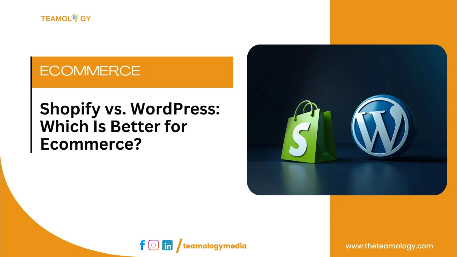 Shopify vs Wordpress for Ecommerce