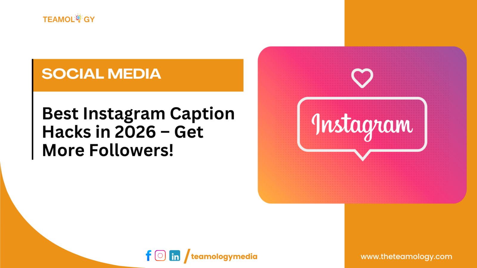 Instagram caption