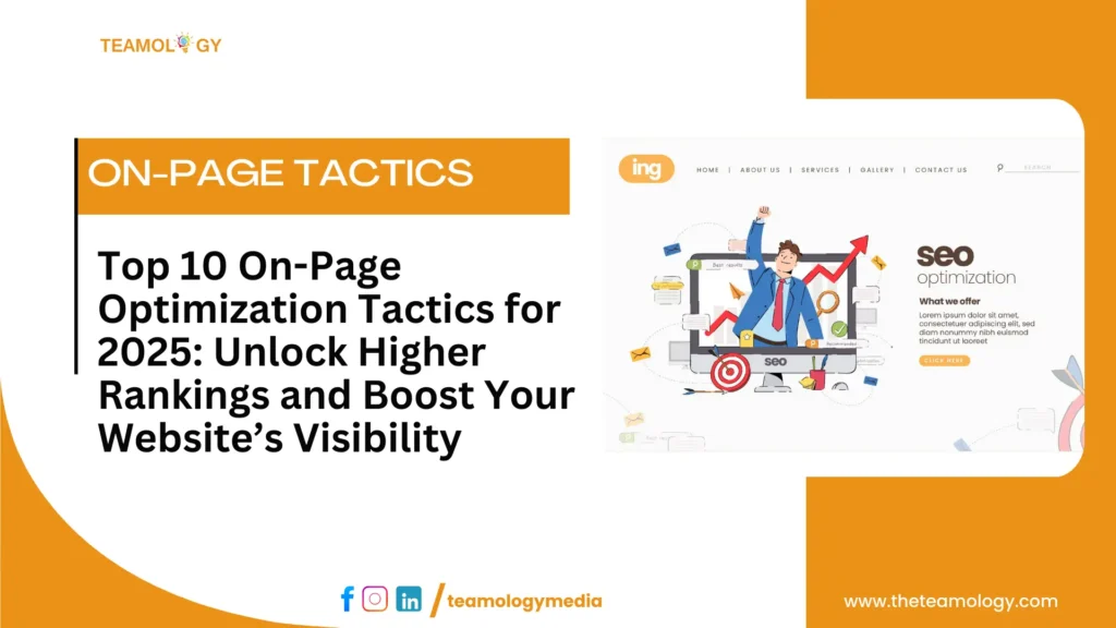 On Page Optimization 2025 On Page Optimization 2025